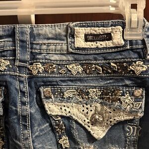 Miss Me Women's Denim with Silver Accents